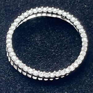 14K gold circle Pendant